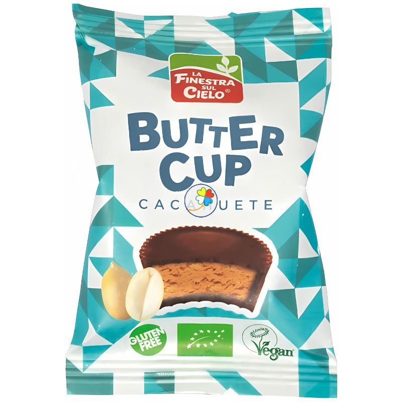 CACAHUETE BUTTER CUP BIO 25GR FINESTRA