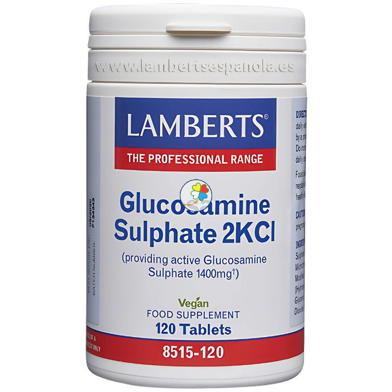 SULFATO DE GLUCOSAMINA 2KCL 120 COMPRIMIDOS LAMBERTS