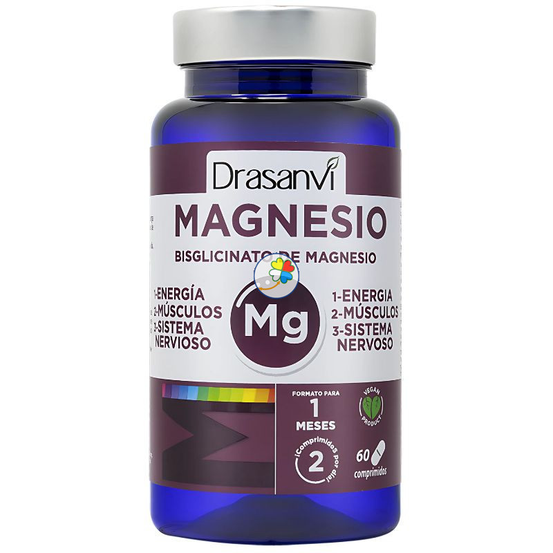 MINERAL BISGLICINATO DE MAGNESIO 60 COMPRIMIDOS DRASANVI