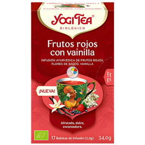 FRUTOS ROJOS CON VAINILLA 17 FILTROS YOGI TEA