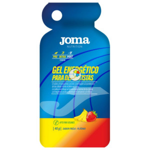 GEL ENERGÉTICO DEPORTISTAS SABOR FRESA Y PLÁTANO JOMA NUTRITION