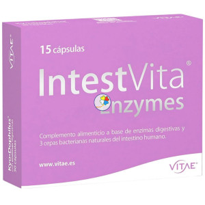 INTESTVITA ENZYMES 15 CÁPSULAS VITAE