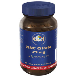 CITRATO DE ZINC 25MG 80 COMPRIMIDOS GSN