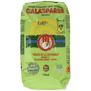 ARROZ SEMI-INTEGRAL REDONDO 1KG CALASPARRA