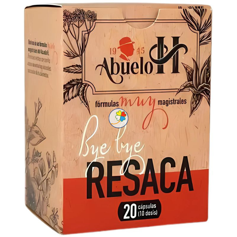 BYE BYE RESACA 20 CÁPSULAS ABUELO H