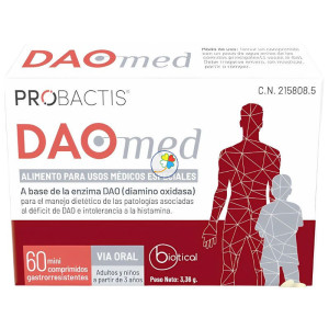 PROBACTIS DAOMED 60 MINI COMPRIMIDOS BIOTICAL HEALTH