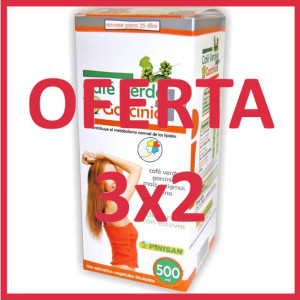 Oferta Pack 3x2 CAFE VERDE...