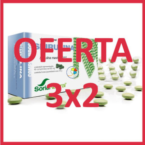 Oferta Pack 3x2 SPIRULINA...