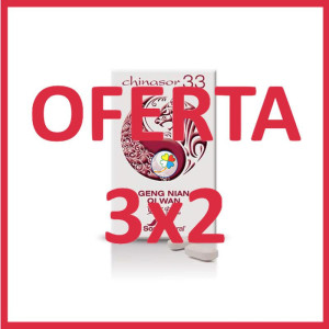 Oferta Pack 3x2 CHINASOR 33...