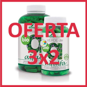 Oferta Pack 3x2 VERDE DE...