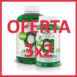 Oferta Pack 3x2 VERDE DE...