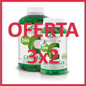 Oferta Pack 3x2 VERDE DE...