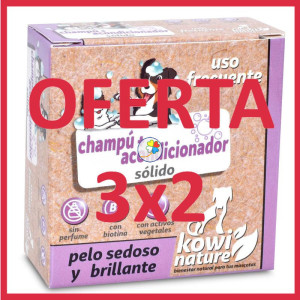 Oferta Pack 3x2 Kowi Champú...