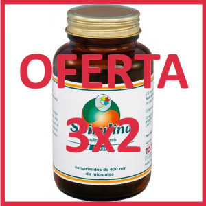 Oferta Pack 3x2 SPIRULINA...