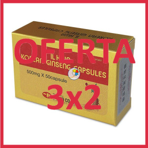 Oferta Pack 3x2 GINSENG 50...