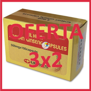 Oferta Pack 3x2 GINSENG 100...