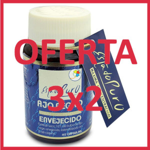 Oferta Pack 3x2 AJO NEGRO...