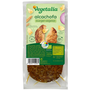 VEGEBURGUER DE ALCACHOFA BIO 160GR VEGETALIA