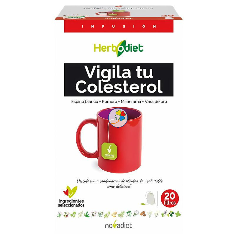 HERBODIET VIGILA TU COLESTEROL 20 FILTROS NOVA DIET