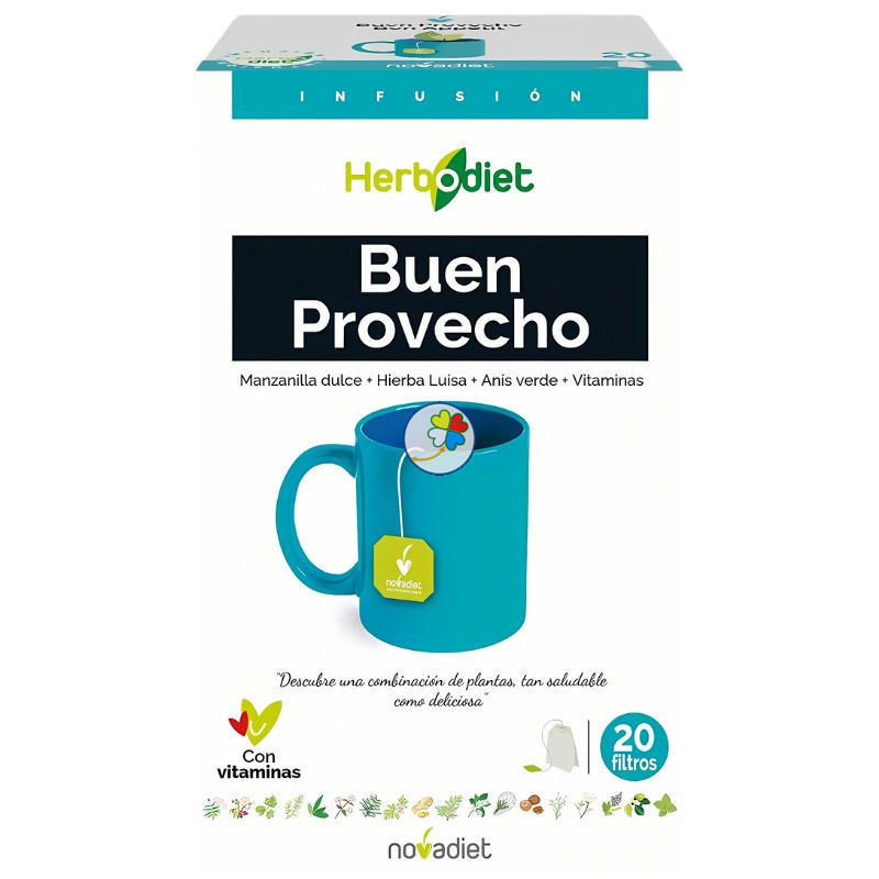 HERBODIET BUEN PROVECHO 20 FILTROS NOVA DIET