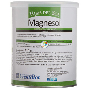 MAGNESOL CARBONATO MAGNESIO 110Gr. YNSADIET