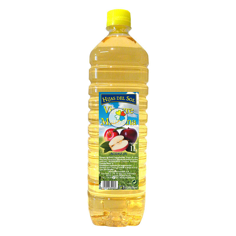 VINAGRE DE MANZANA 1Lt. HIJAS DEL SOL