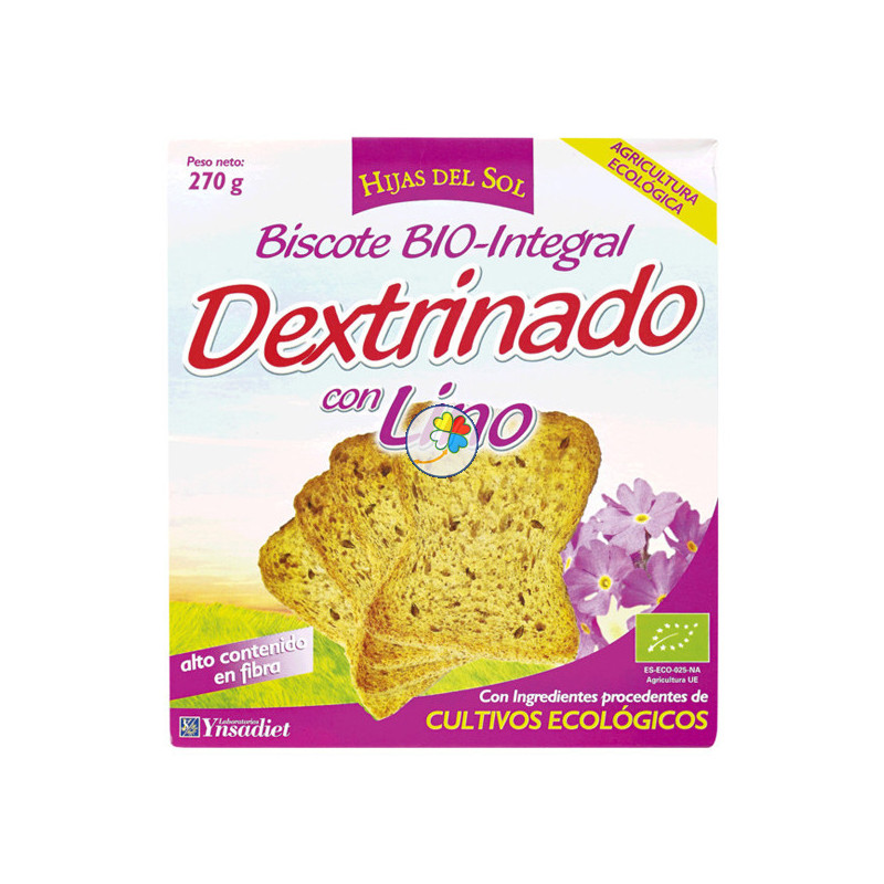 PAN DEXTRINADO LINO BIO 270Gr. HIJAS DEL SOL