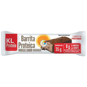 BARRITA PROTEICA NARANJA MOUSSE 35GR KL PROTEIN