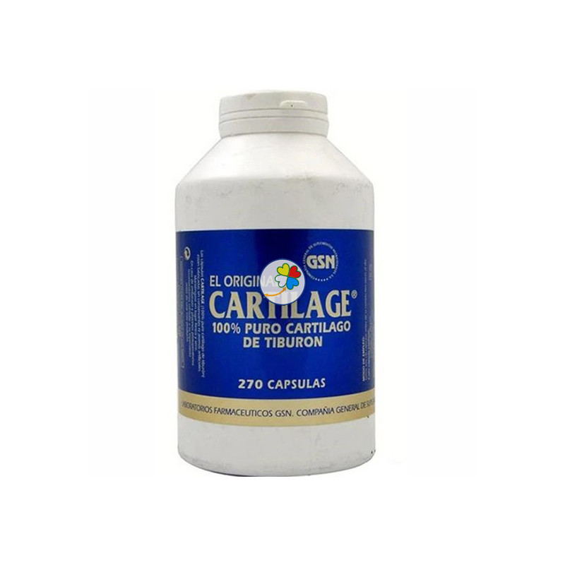 CARTILAGE 270 CAPSULAS G.S.N. CARTILAGE 270 CAPSULAS G.S.N.