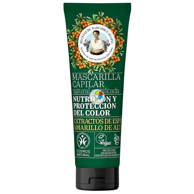 GREEN AGAFIA MASCARILLA CAPILAR NATURAL NUTRICIÓN 200ML AGAFJA