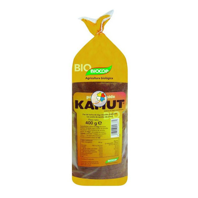 PAN MOLDE DE KAMUT 400Gr. BIOCOP