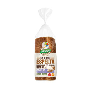 PAN MOLDE DE ESPELTA Y SEMILLAS 400Gr. BIOCOP