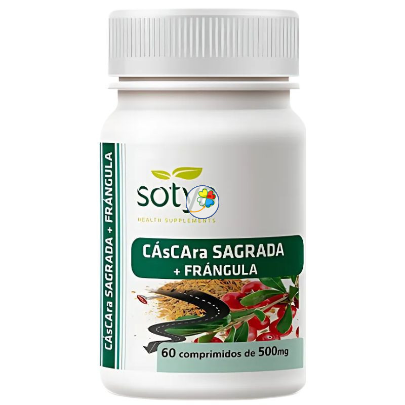 CÁSCARA SAGRADA + FRÁNGULA 500MG 60 COMPRIMIDOS SOTYA