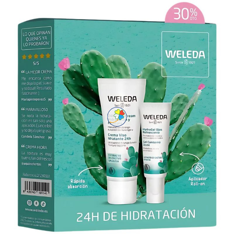 COFRE HIDRATACION CREMA Y CONTORNO WELEDA