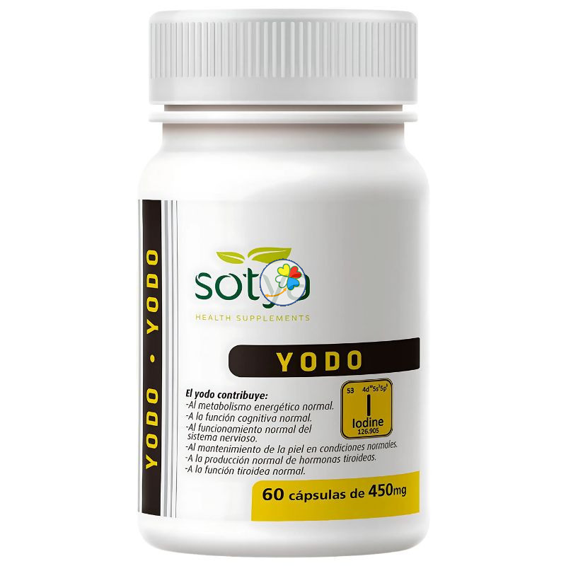 YODO 450MG 60 CÁPSULAS SOTYA