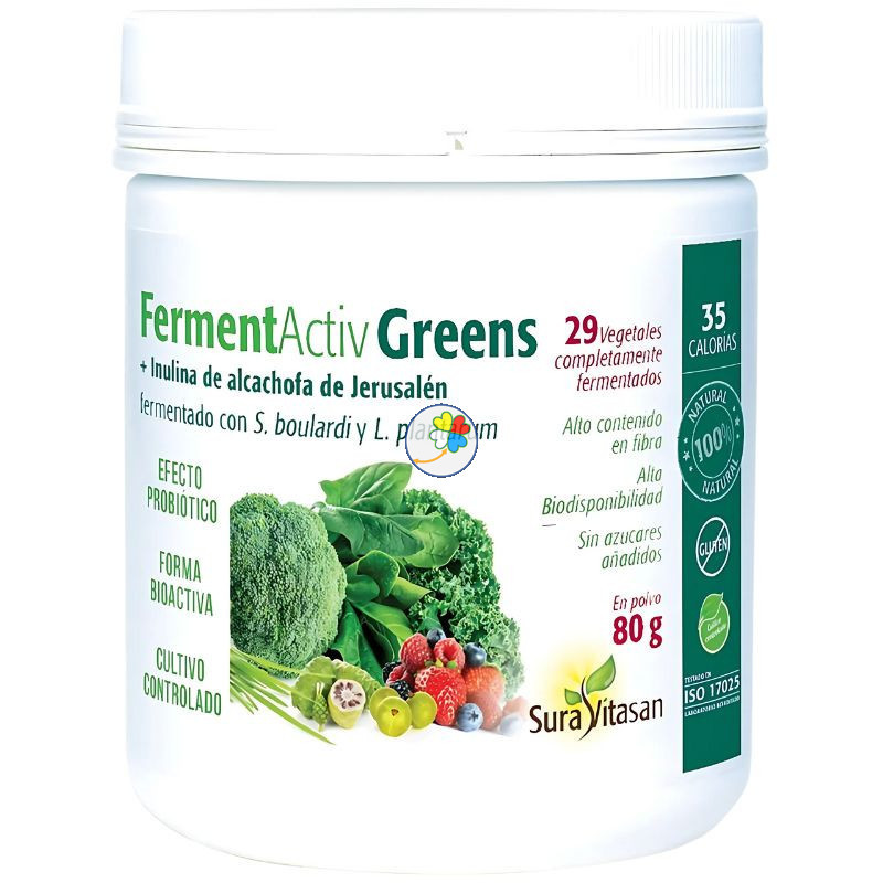 FERMENT ACTIV GREENS 80GR SURA VITASAN FERMENT ACTIV GREENS 80GR SURA VITASAN