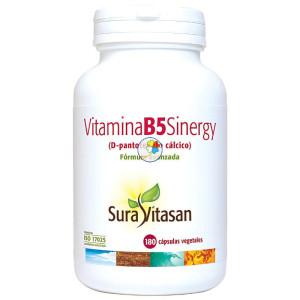 VITAMINA B5 SINERGY 180 CÁPSULAS SURA VITASAN