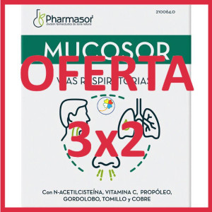 Oferta Pack 3x2 MUCOSOR 16...