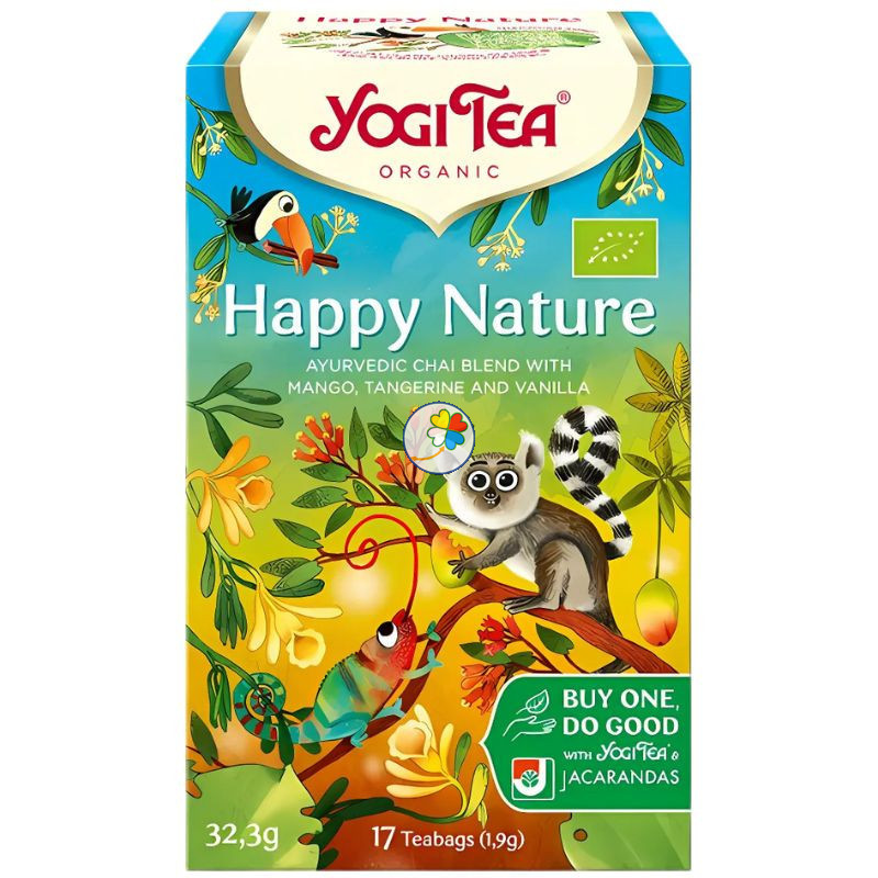 YOGI TEA HAPPY NATURE 17 FILTROS YOGI TEA HAPPY NATURE 17 FILTROS