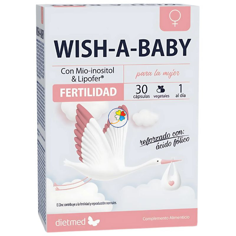 WISH A BABY 30 CÁPSULAS DIETMED WISH A BABY 30 CÁPSULAS DIETMED