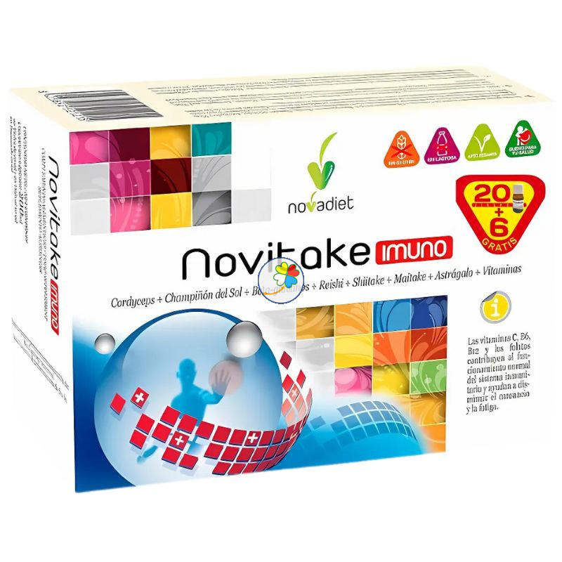 NOVITAKE IMUNO PROMOCION 20+6 VIALES NOVA DIET NOVITAKE IMUNO PROMOCION 20+6 VIALES NOVA DIET