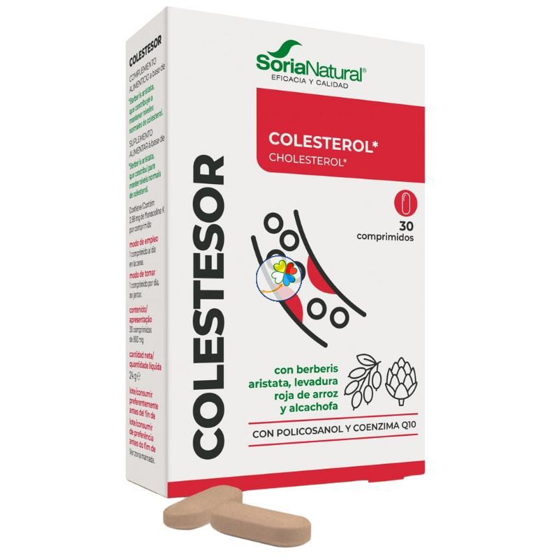 COLESTESOR 30 COMPRIMIDOS SORIA NATURAL COLESTESOR 30 COMPRIMIDOS SORIA NATURAL