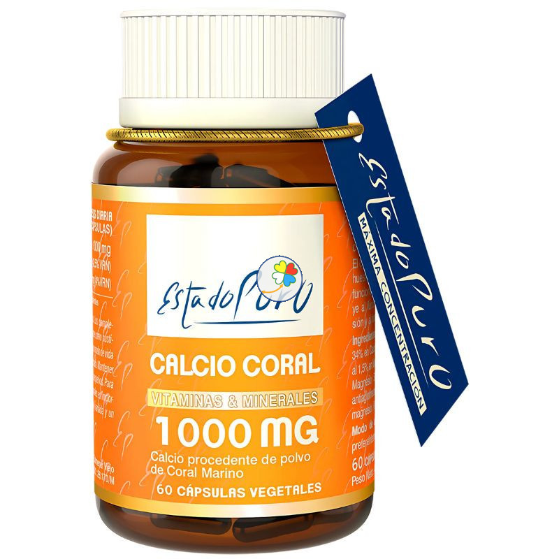 CALCIO CORAL 1.000Mg. 60 CAPSULAS ESTADO PURO