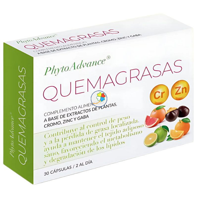 QUEMAGRASAS 30 CÁPSULAS PHYTOADVANCE QUEMAGRASAS 30 CÁPSULAS PHYTOADVANCE