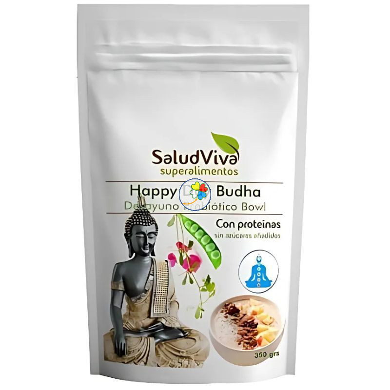 HAPPY DAY BUDHA CON PROTEÍNAS 350G SALUD VIVA HAPPY DAY BUDHA CON PROTEÍNAS 350G SALUD VIVA