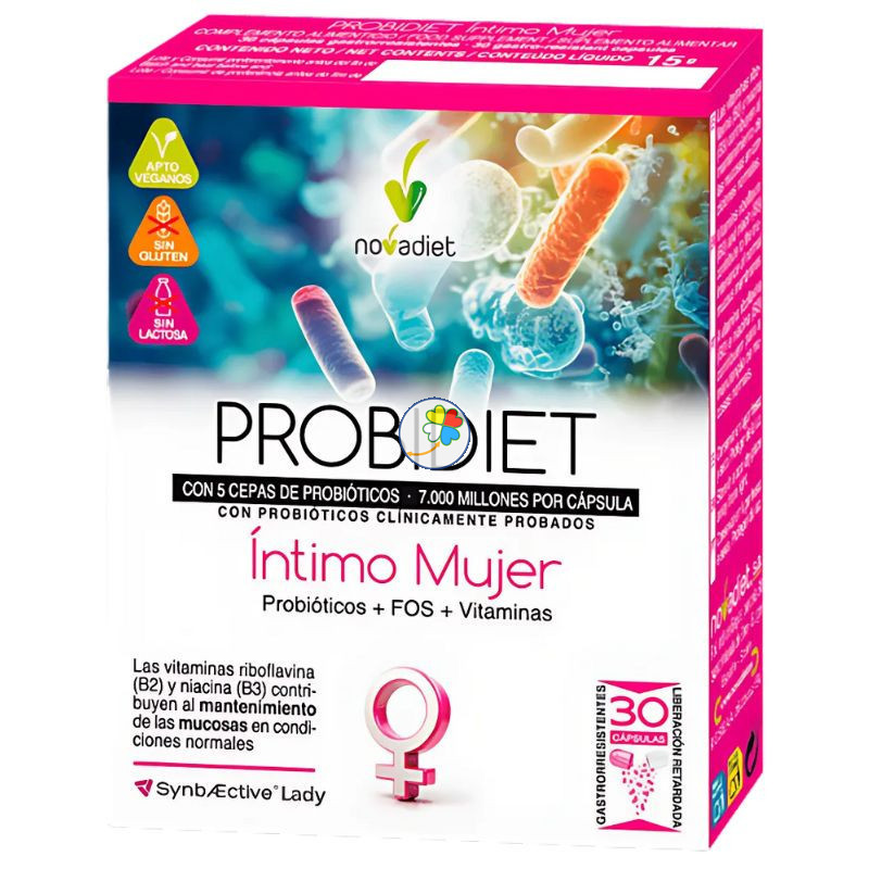 PROBIDIET ÍNTIMO MUJER 30 CÁPSULAS NOVA DIET PROBIDIET ÍNTIMO MUJER 30 CÁPSULAS NOVA DIET