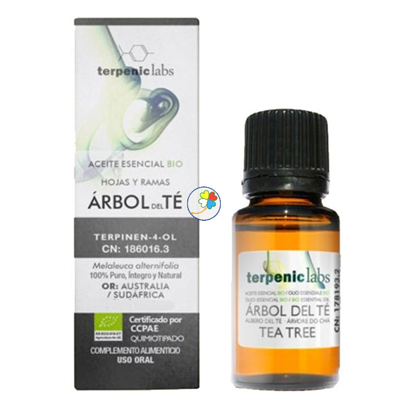 ACEITE ESENCIAL ARBOL TE BIO 30Ml. TERPENIC LABS ACEITE ESENCIAL ARBOL TE BIO 30Ml. TERPENIC LABS