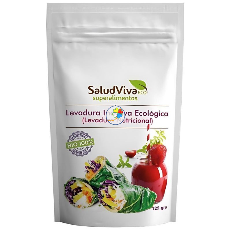 LEVADURA INACTIVA ECOLOGICA 125G SALUD VIVA LEVADURA INACTIVA ECOLOGICA 125G SALUD VIVA