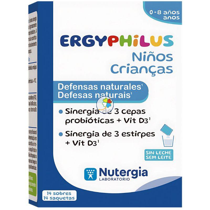 ERGYPHILUS NIÑOS 14 SOBRES NUTERGIA ERGYPHILUS NIÑOS 14 SOBRES NUTERGIA