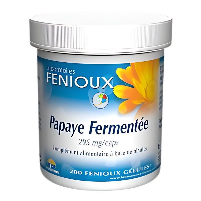 PAPAYA FERMENTADA 200 CÁPSULAS FENIOUX PAPAYA FERMENTADA 200 CÁPSULAS FENIOUX